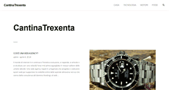 Desktop Screenshot of cantina-trexenta.it